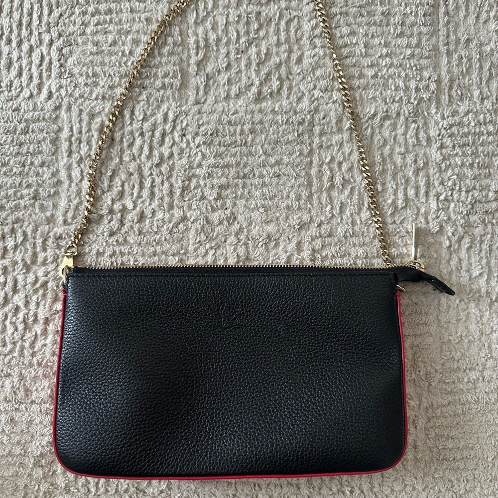 CHRISTIAN LOUBOUTIN Loubila leather shoulder bag